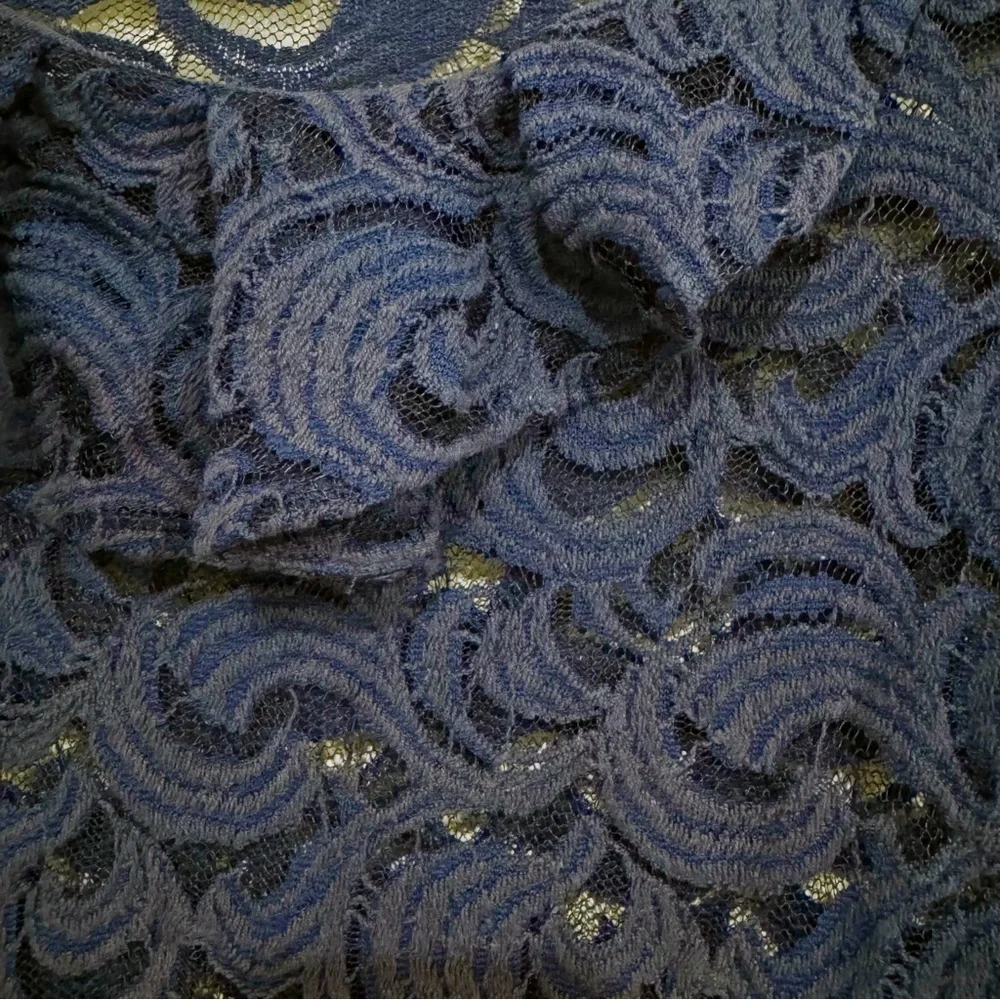 Anthropologie Postmark | Sessile Harvest Lace Top Ruffle Blue Size XS - Picture 7 of 7